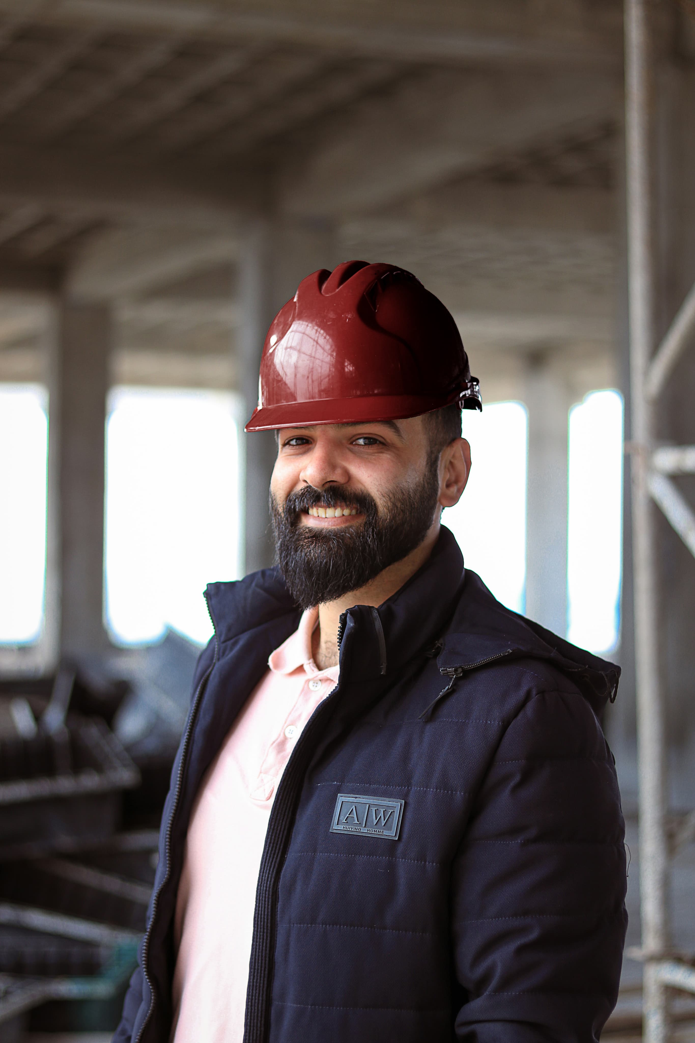 Travailleur Beaudoin sur chantier